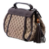 Gucci GG Canvas Techno Horsebit Top Handle Bag Secondhand