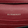 Burberry Small Leather and House Check Canvas Derby Macken Crossbody Secondhand