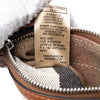 Burberry Mini Mega Check Canvas Ashby Tassel Bucket Bag Secondhand