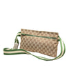 Gucci GG Canvas Web Double Pocket Belt Bag Secondhand