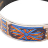 Hermès Wide Sunburst Rubans de Cheval Enamel Bangle 70 Secondhand