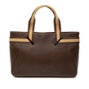 Gucci Calfskin Web Handbag Secondhand