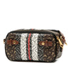 Burberry TB Monogram E-Canvas Stripe Camera Bag Secondhand