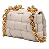 Secondhand Bottega Veneta Nappa Intrecciato Padded Chain Cassette Satchel