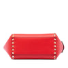 Valentino Mini Leather Rockstud Double Handle Tote Secondhand
