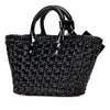 Balenciaga XS Faux Leather Bistro Basket Bag Secondhand