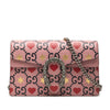 Secondhand Gucci Mini Textured Leather Valentines Day Dionysus Crossbody
