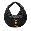 Saint Laurent Quilted Nappa Monogram Icare Hobo Secondhand
