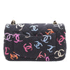 Chanel Mini Rectangular Quilted Jersey Flap Secondhand