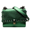 Secondhand Fendi Small Leather Scalloped Kan I Crossbody