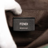 Fendi Small Leather Scalloped Kan I Crossbody Secondhand