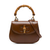 Gucci Mini Calfskin 1947 Bamboo Top Handle Bag Secondhand
