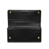 Miu Miu Soft Calf Bow Bifold Long Wallet Secondhand