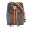 Celine Micro Triomphe Coated Canvas Sailor Bucket Bag Secondhand