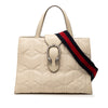 Gucci Quilted Leather Dionysus Web Satchel Secondhand