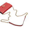 Gucci Leather Interlocking G Dollar Wallet on Chain Secondhand