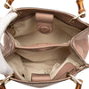 Gucci Small Calfskin Bamboo Shopper Satchel Secondhand
