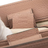 Gucci Small Calfskin Bamboo Shopper Satchel Secondhand