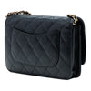 Chanel CC Quilted Caviar Wallet on Chain Secondhand