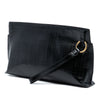 LOEWE Linen Embossed Patent Anagram Mechano Pin T Pouch Secondhand