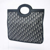 Dior Oblique Canvas Fold Over Clutch Secondhand