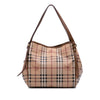 Burberry Small Haymarket Check Coated Canvas Canterbury Tote Secondhand