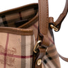 Burberry Small Haymarket Check Coated Canvas Canterbury Tote Secondhand
