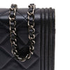 Chanel Quilted Lambskin Boy Wallet On Chain Secondhand