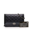 Chanel Quilted Lambskin Boy Wallet On Chain Secondhand