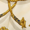 Hermès Les Cavaliers d Or Silk Scarf 90 Secondhand
