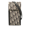 Dior Oblique Canvas Phone Holder Crossbody Secondhand