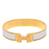 Hermès Narrow Enamel Clic H Bracelet PM Secondhand
