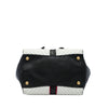 Miu Miu Small Tricolor Nappa Biker Twin Pocket Satchel Secondhand