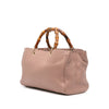 Gucci Medium Calfskin Bamboo Shopper Satchel Secondhand