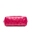 Secondhand Chanel Quilted Tweed PVC Funny Tote