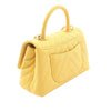 Chanel Mini Chevron Caviar Coco Top Handle Bag Secondhand