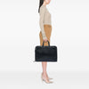 Prada Saffiano Cuir Travel Front Zip Pocket Briefcase Secondhand
