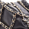 Chanel CC Lambskin Drawstring Chain Bucket Bag Secondhand