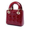 Dior Mini Patent Cannage Lady Dior Secondhand