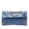 Balenciaga Lambskin Motocross Giant 12 Envelope Clutch With Strap Secondhand