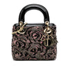 Dior Mini Tweed Rose Embroidered Lady Dior Secondhand