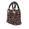 Dior Mini Tweed Rose Embroidered Lady Dior Secondhand