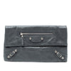 Balenciaga Lambskin Motocross Giant 12 Envelope Clutch Secondhand