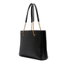 Saint Laurent Large Chevron Grain De Poudre Tribeca Shopping Tote Secondhand