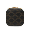 Celine Mini Triomphe Coated Canvas Vanity Case Secondhand