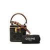 Celine Mini Triomphe Coated Canvas Vanity Case Secondhand
