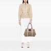 Gucci GG Canvas Web New Ladies Tote Secondhand