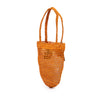 Secondhand Chloé Small Raffia Embroidered Logo Summer Banana Tote