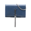Saint Laurent Smooth Calfskin Monogram Kate Tassel Wallet on Chain Secondhand