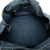 Prada Large Denim Canapa Logo Tote Secondhand